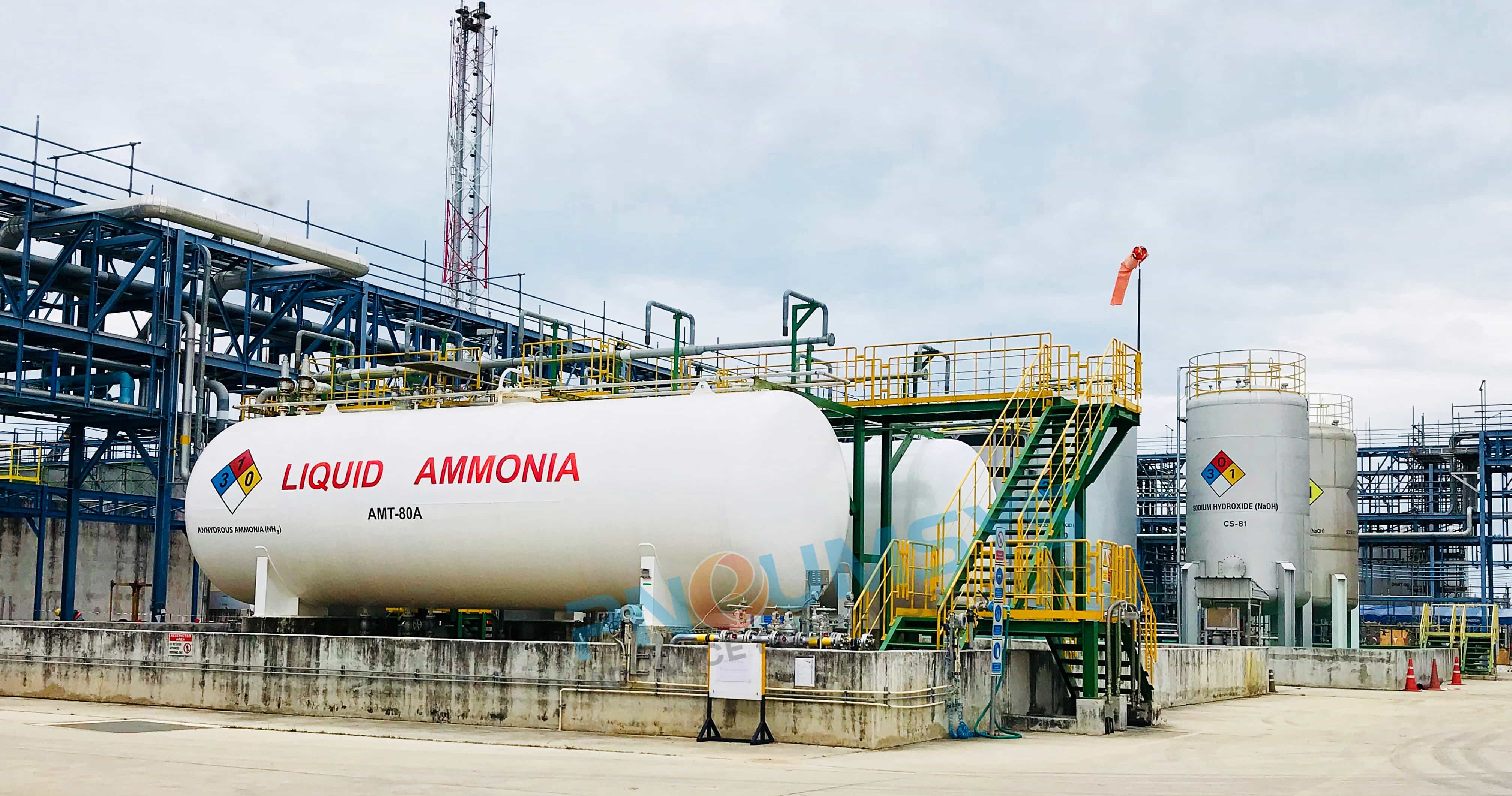 Ammonia Tank and System Installation